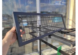 Рамочна полиця з сітки 900х300мм.(чорна)